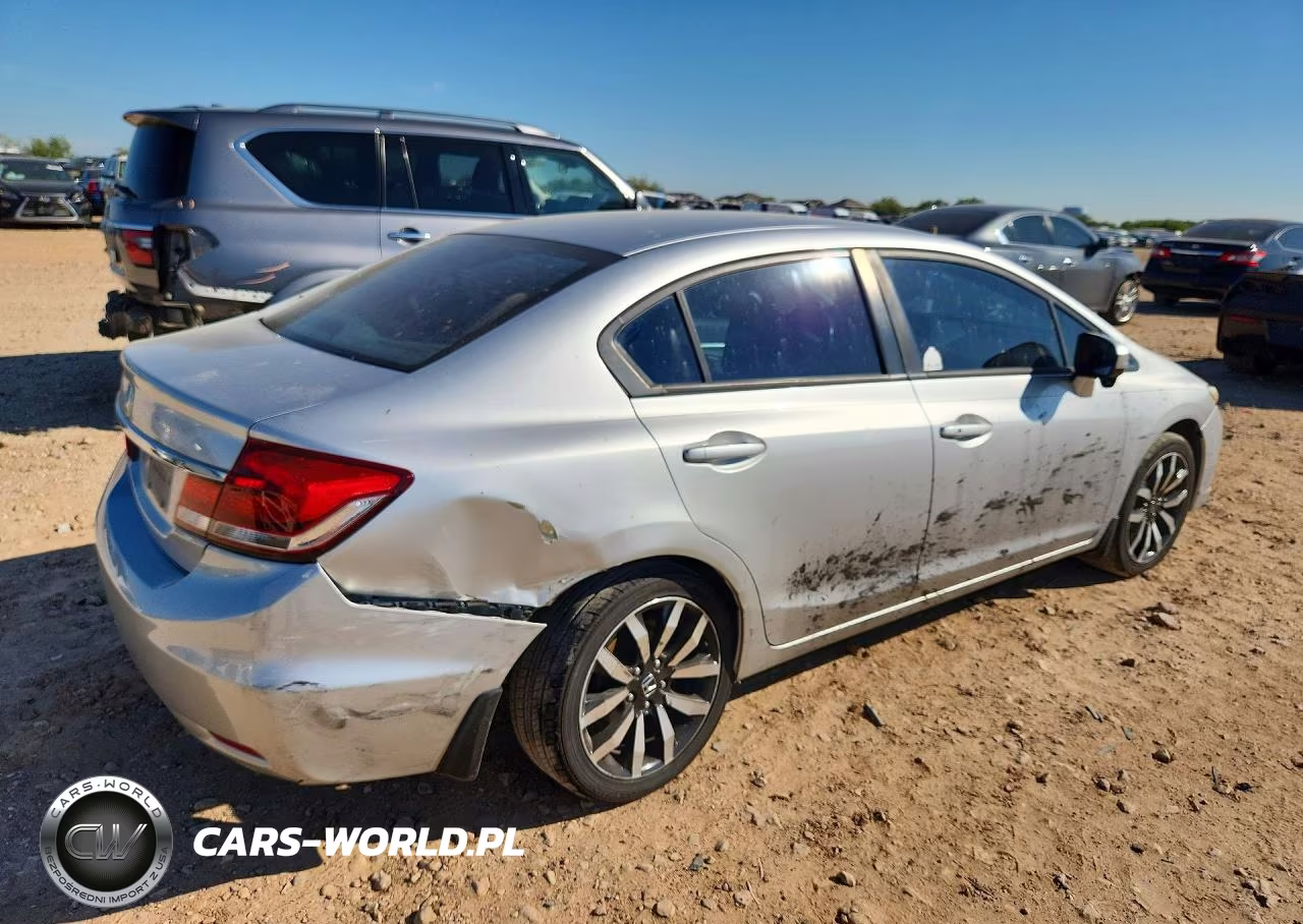 2014 Honda Civic Exl VIN:19XFB2F97EE027572 - 3