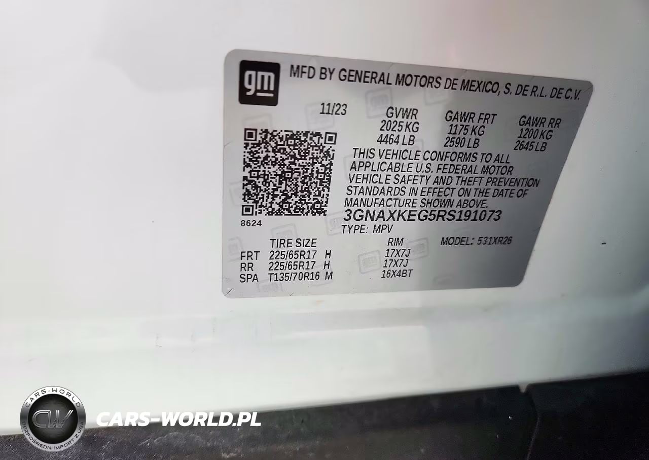 2024 Chevrolet Equinox Lt VIN:3GNAXKEG5RS191073 - 14