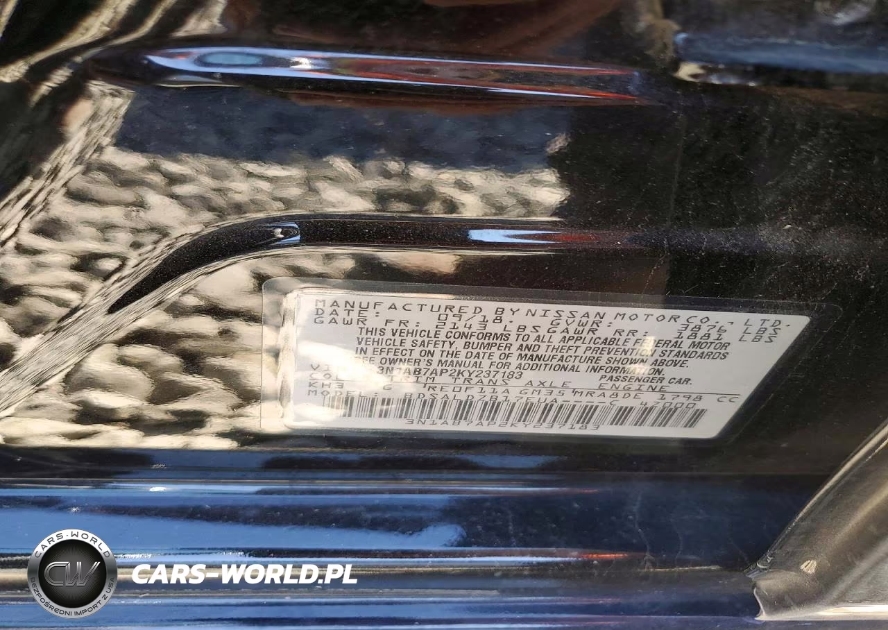 2019 Nissan Sentra Sv VIN:3N1AB7AP2KY237183 - 12