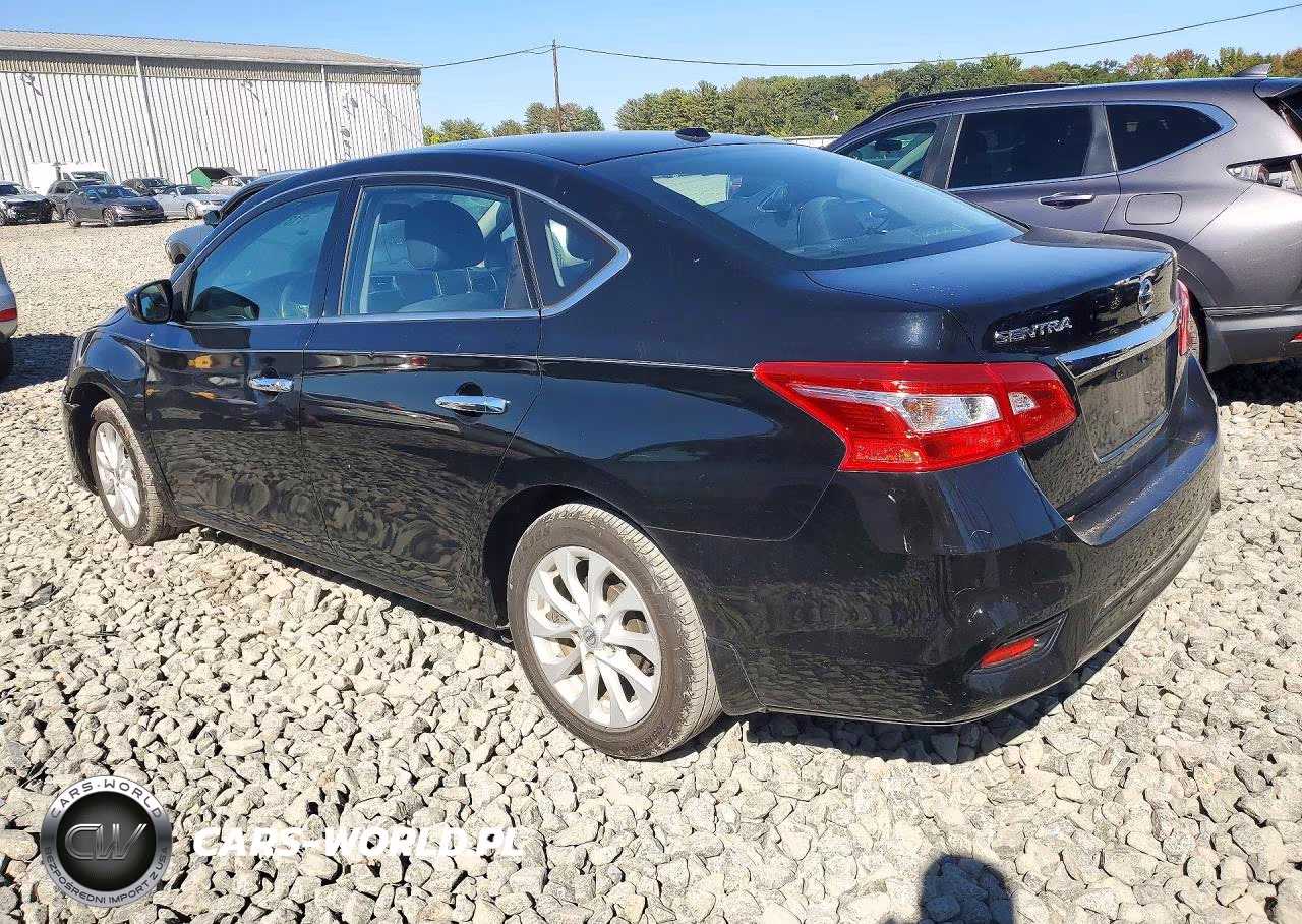 2019 Nissan Sentra Sv VIN:3N1AB7AP2KY237183 - 2