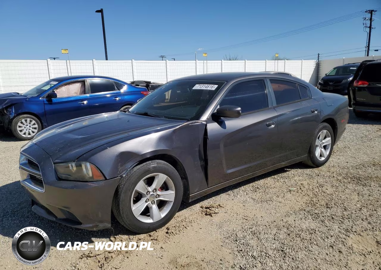 2014 Dodge Charger Se VIN:2C3CDXBG9EH116826 - 1