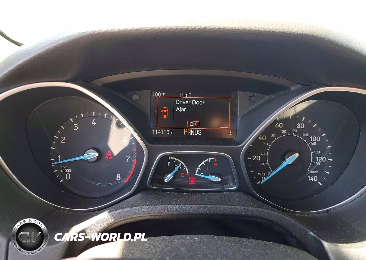 2016 Ford Focus Se VIN:1FADP3K2XGL405603 - 9