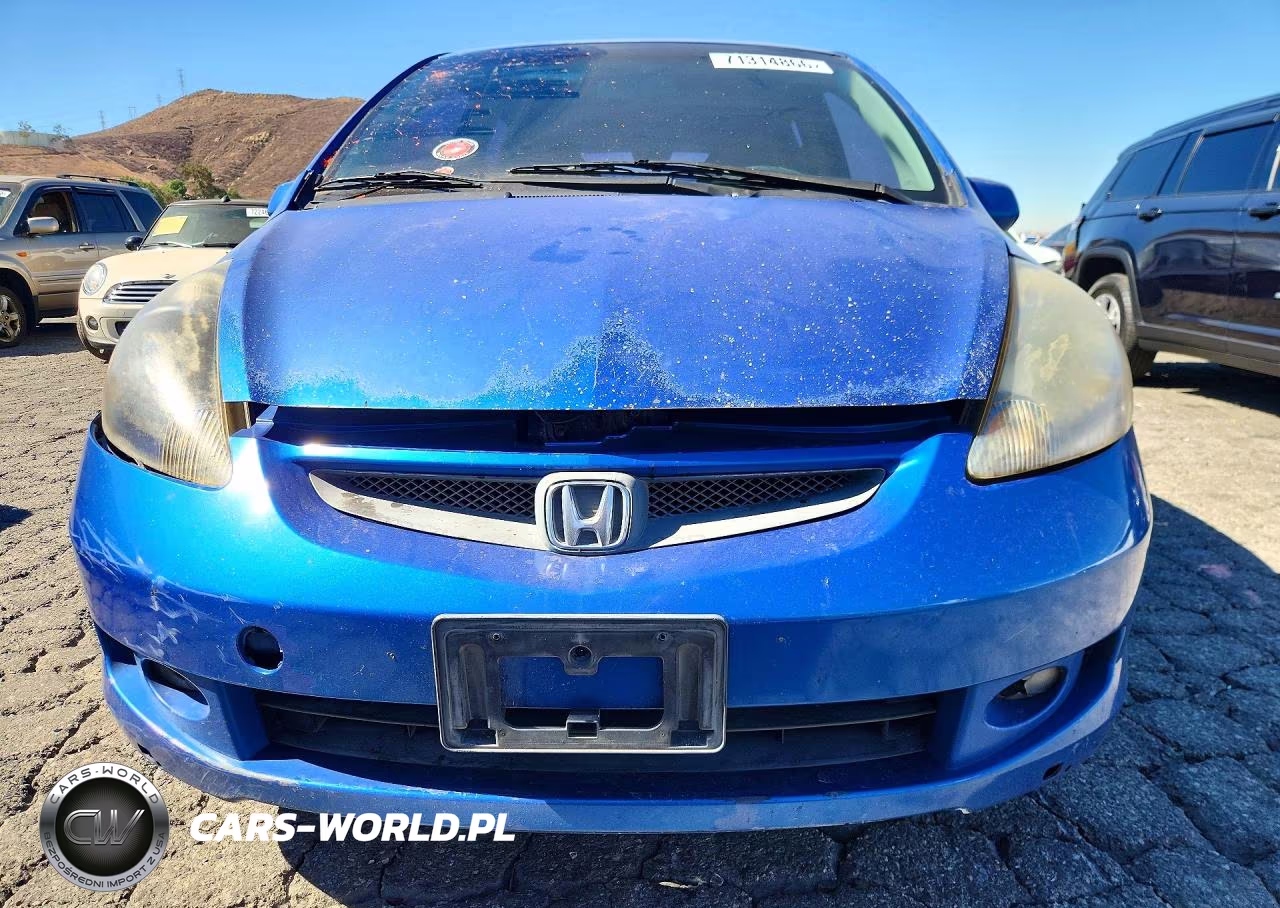 2007 Honda Fit S VIN:JHMGD37637S004636 - 5