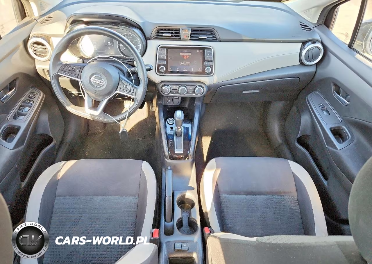 2021 Nissan Versa Sv Xtronic Cvt VIN:3N1CN8EV2ML833876 - 8