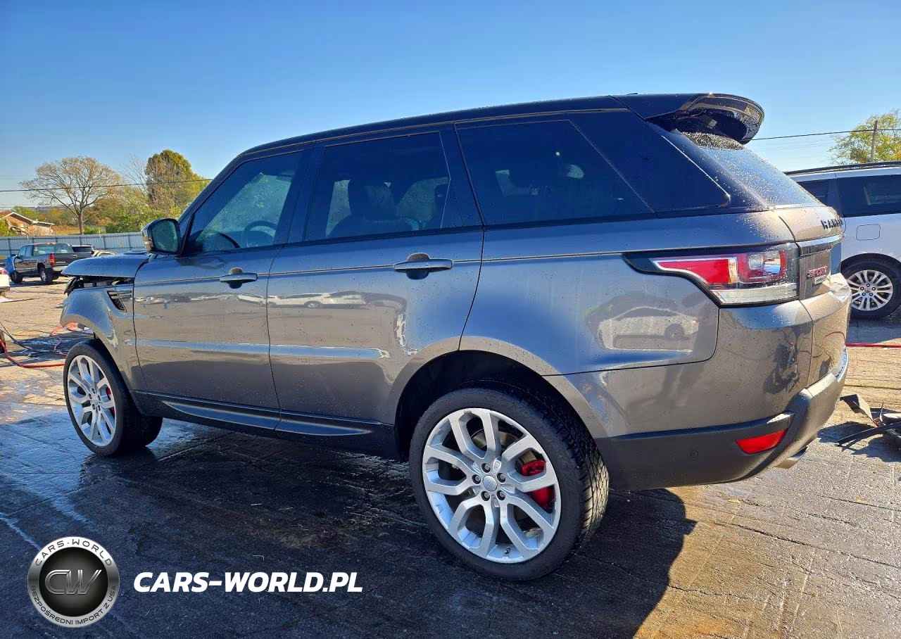 2017 Land Rover Range Rover Sport Sc VIN:SALWR2FE5HA170481 - 2