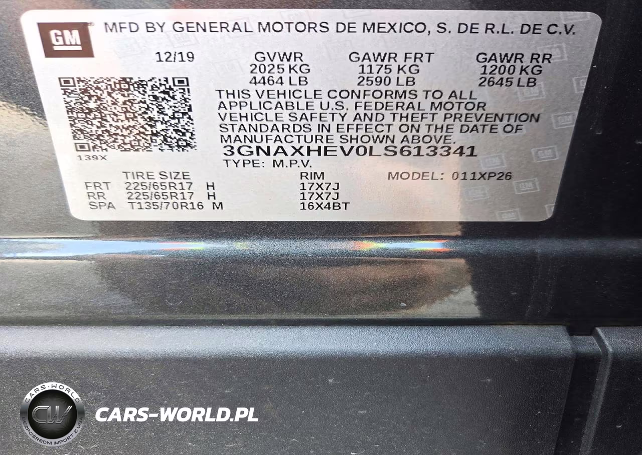 2020 Chevrolet Equinox Ls VIN:3GNAXHEV0LS613341 - 13