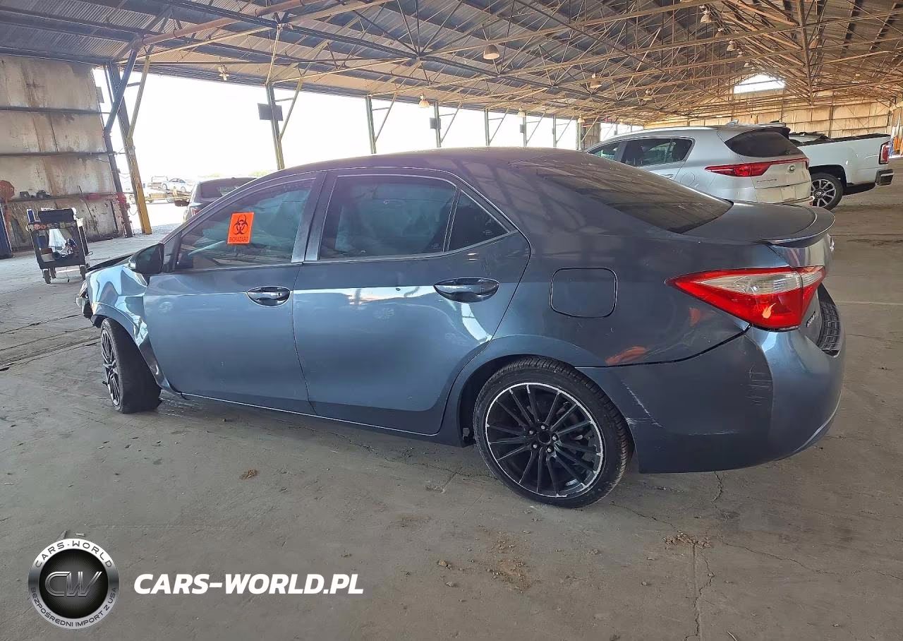 2015 Toyota Corolla S Plus VIN:5YFBURHE4FP290744 - 2