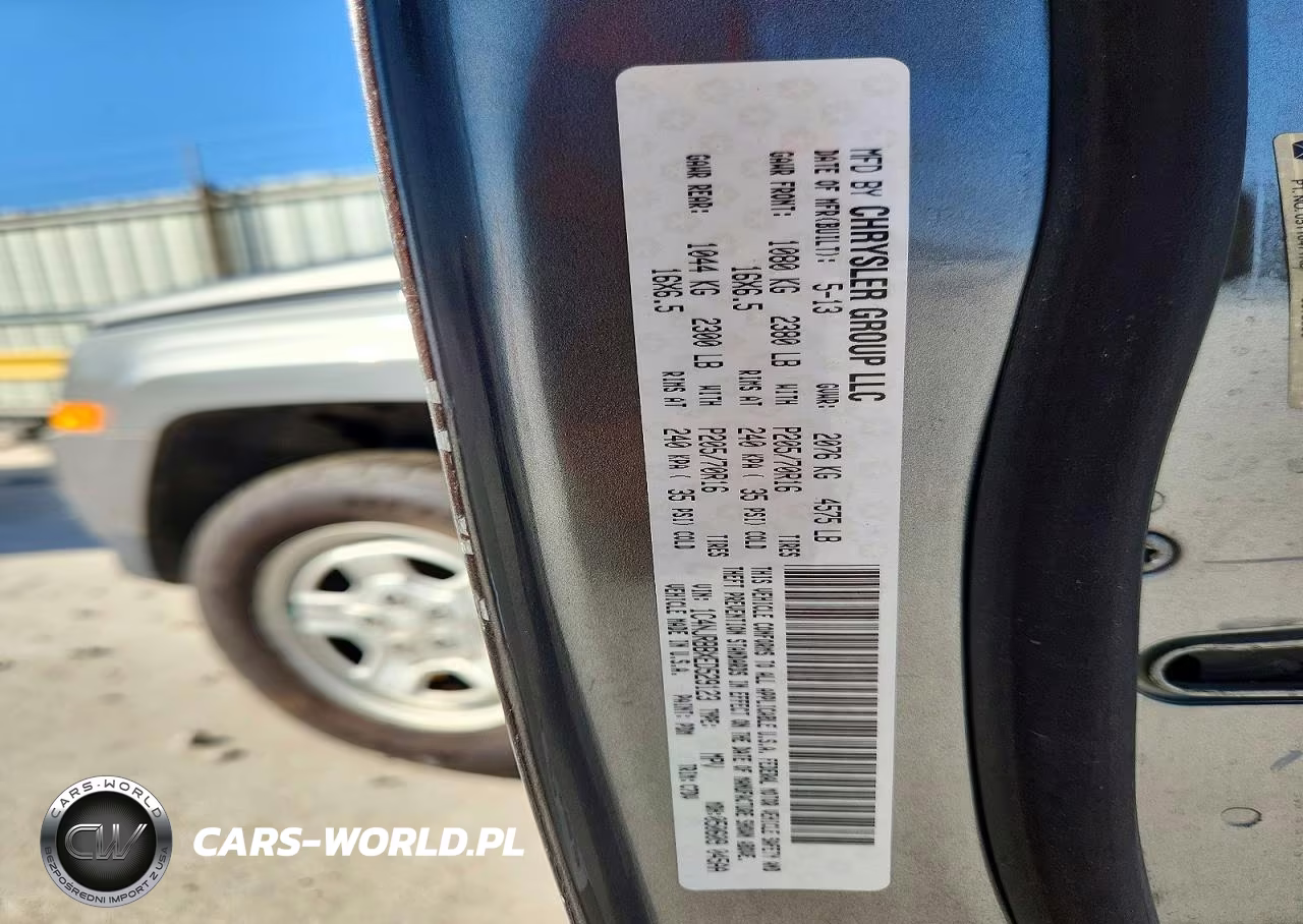2014 Jeep Patriot Sport VIN:1C4NJRBBXED529123 - 13