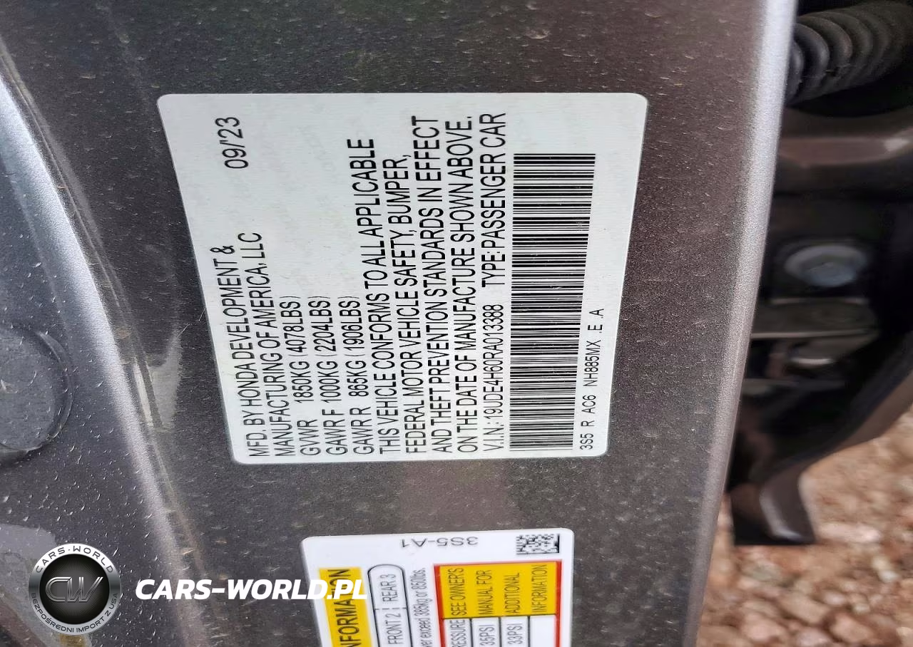 2024 Acura Integra A-Spec Tech VIN:19UDE4H60RA013388 - 13