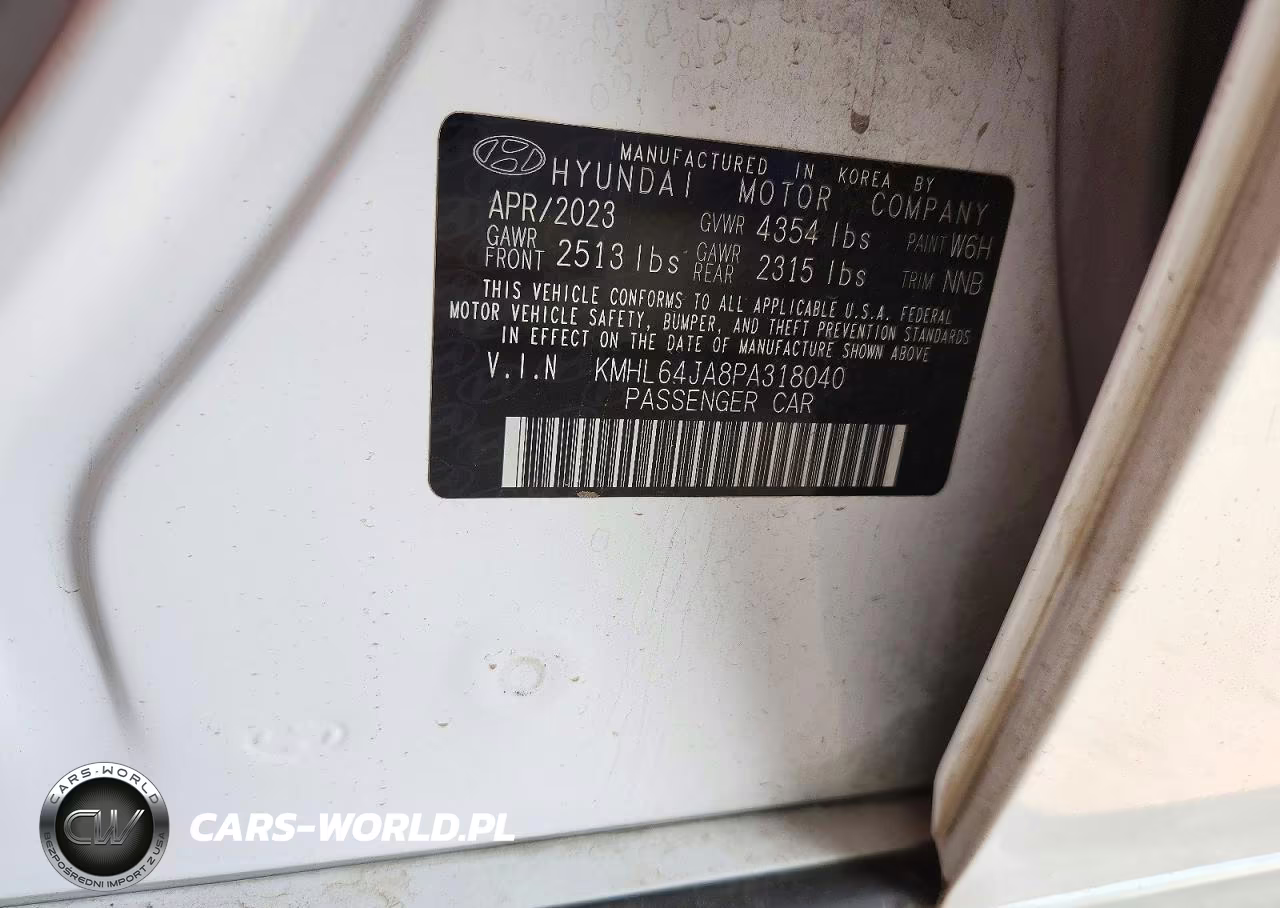 2023 Hyundai Sonata Sel VIN:KMHL64JA8PA318040 - 13