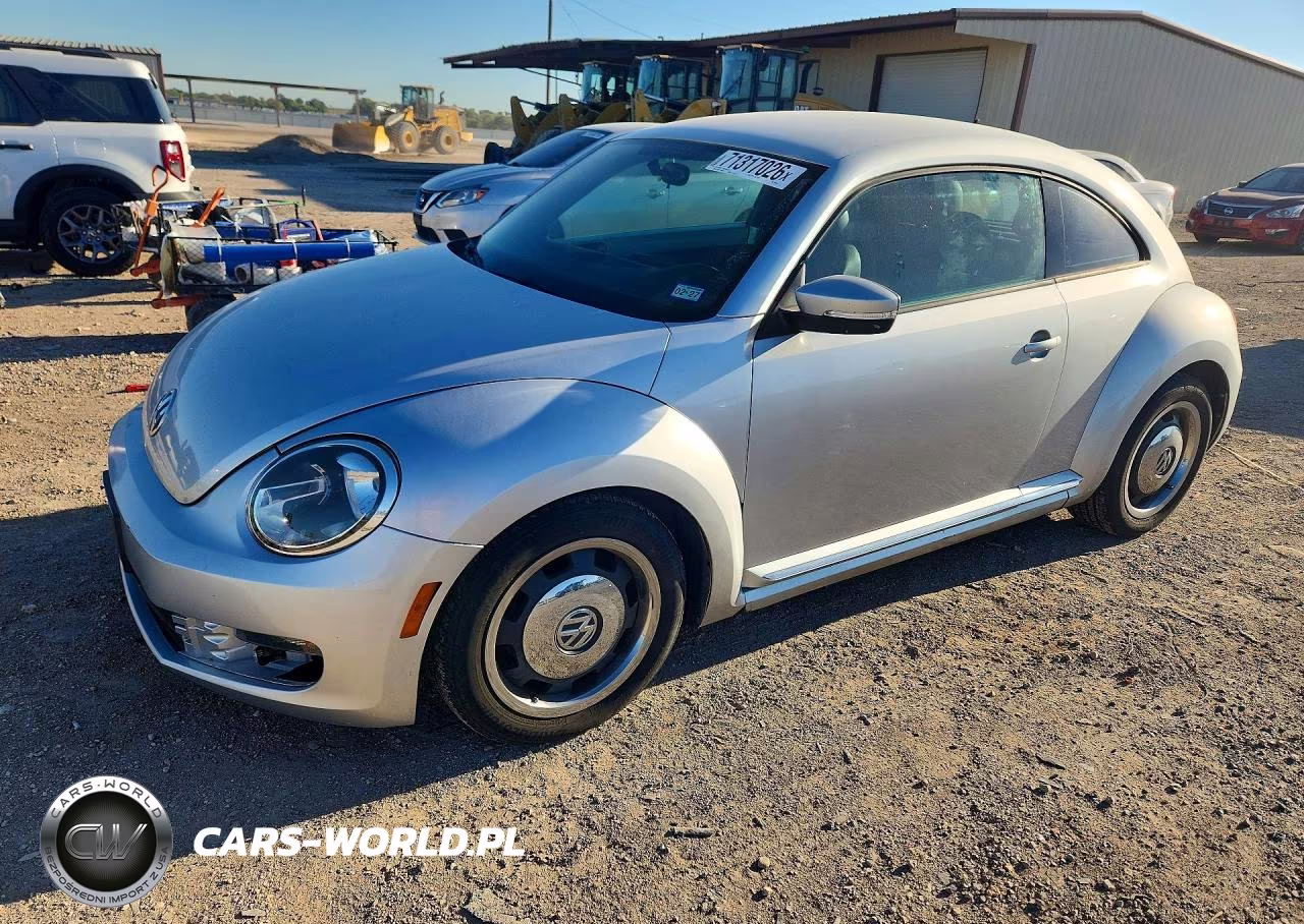 2012 Volkswagen Beetle VIN:3VWJP7AT1CM601921 - 1