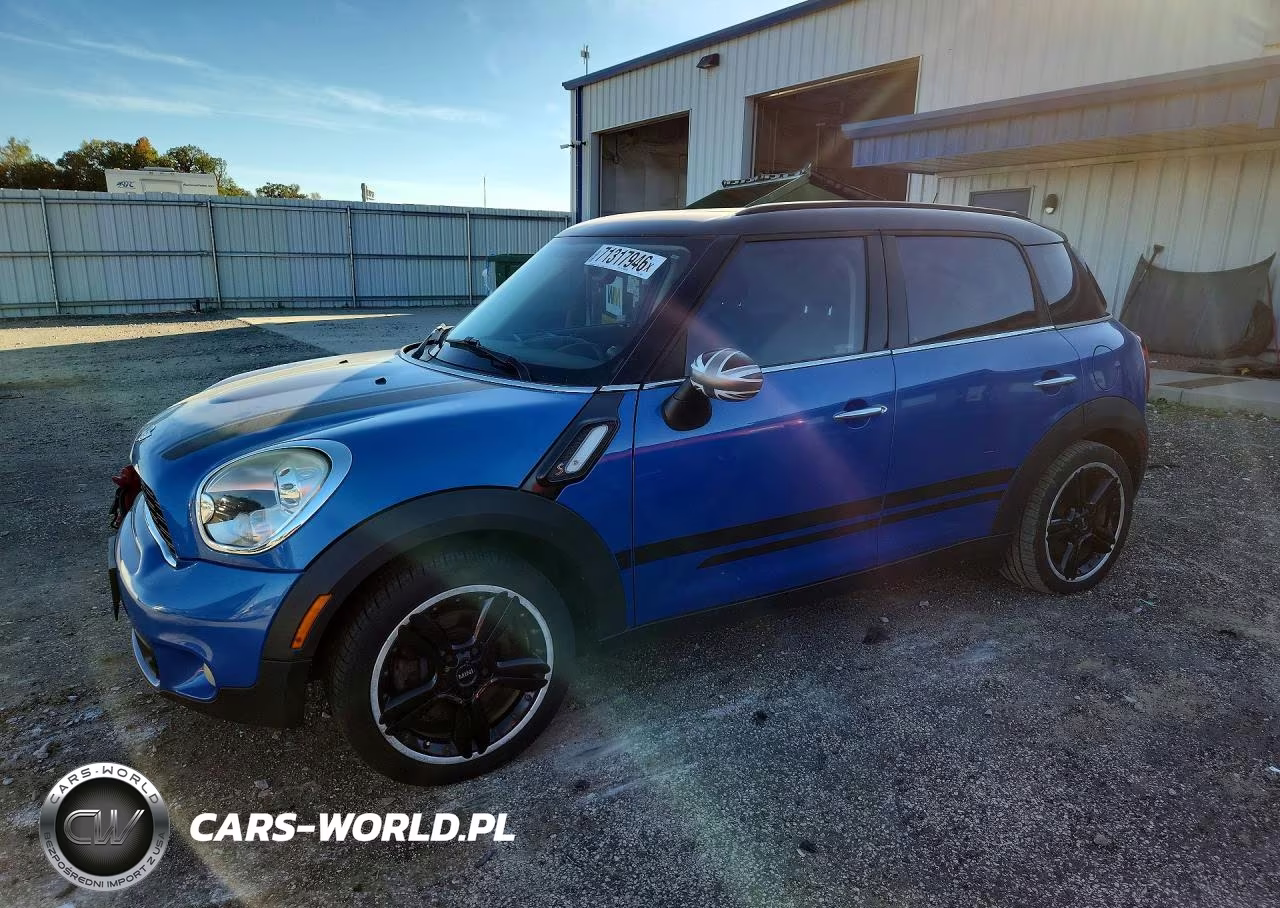 2011 Mini Cooper S Countryman VIN:WMWZC3C51BWL78641 - 1