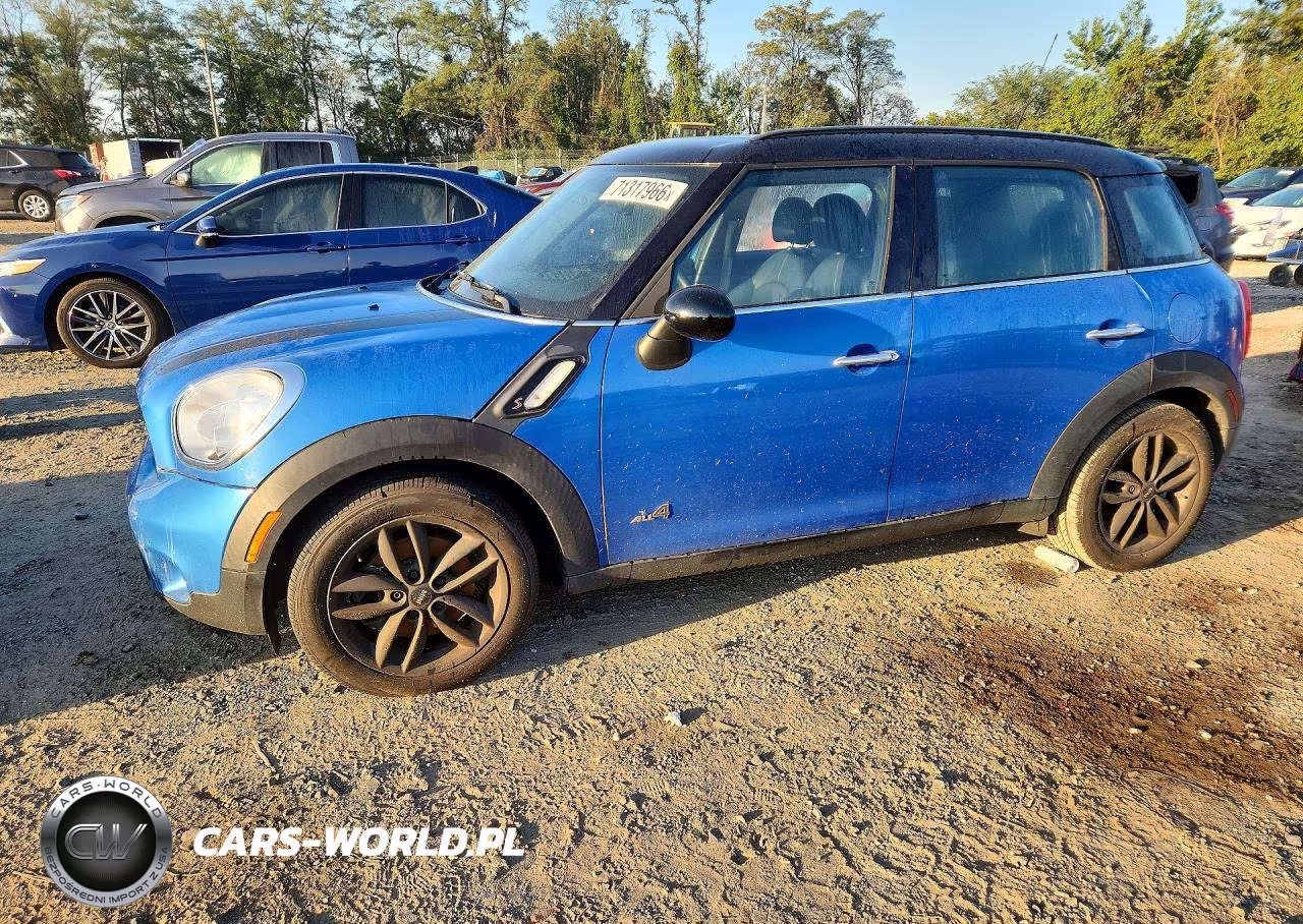 2012 Mini Cooper S Countryman VIN:WMWZC5C51CWM12591 - 1
