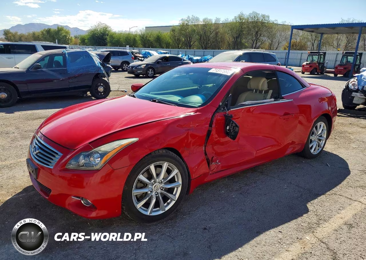 2013 Infiniti G37 Convertible Base VIN:JN1CV6FE6DM771617 - 1