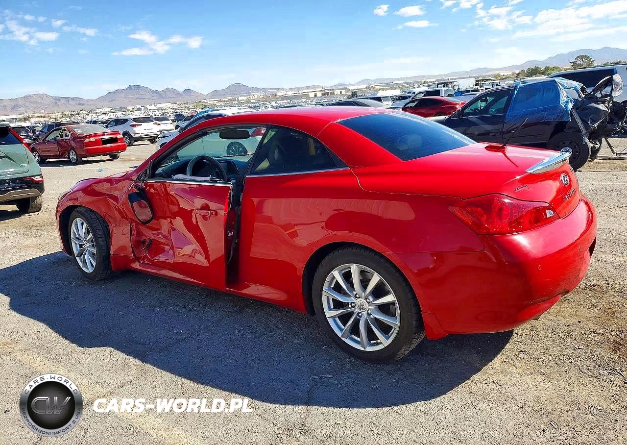 2013 Infiniti G37 Convertible Base VIN:JN1CV6FE6DM771617 - 2