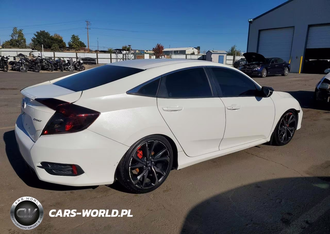 2020 Honda Civic Sport VIN:19XFC2F82LE205437 - 3