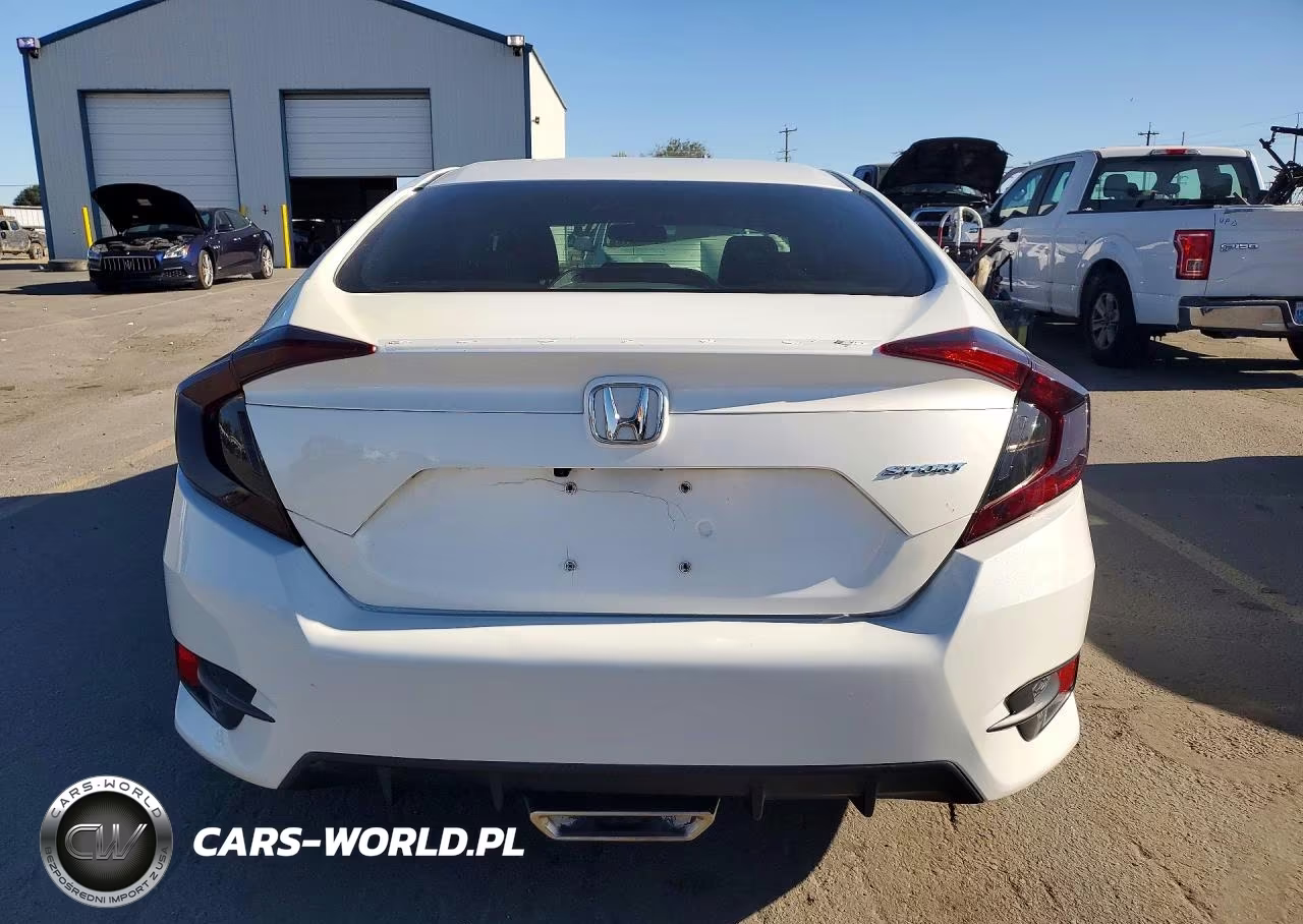 2020 Honda Civic Sport VIN:19XFC2F82LE205437 - 6