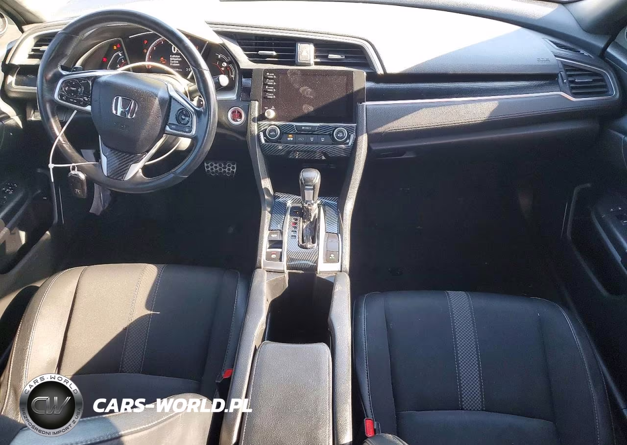 2020 Honda Civic Sport VIN:19XFC2F82LE205437 - 8