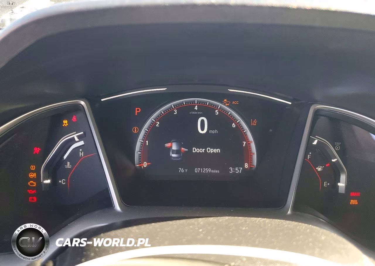 2020 Honda Civic Sport VIN:19XFC2F82LE205437 - 9