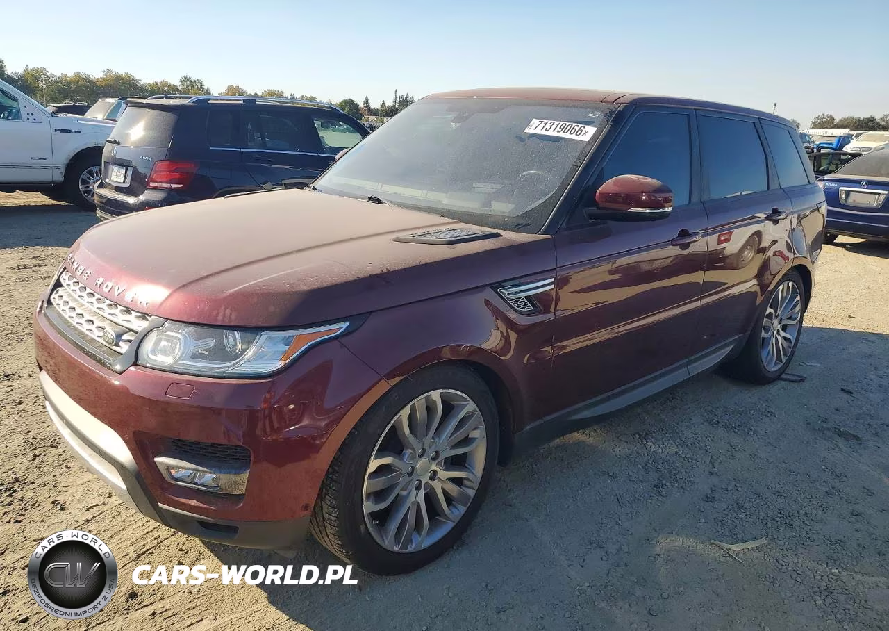 2016 Land Rover Range Rover Sport Hse VIN:SALWR2VF5GA643790 - 1