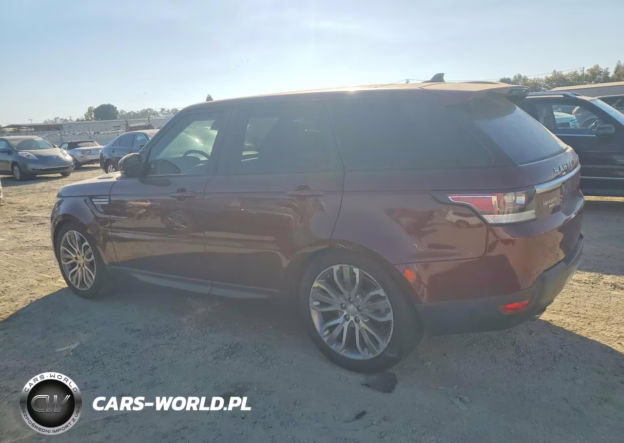 2016 Land Rover Range Rover Sport Hse VIN:SALWR2VF5GA643790 - 2