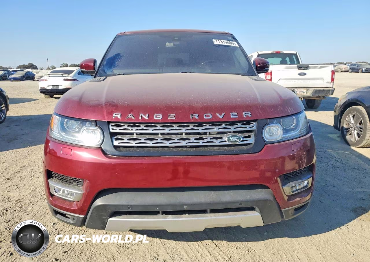 2016 Land Rover Range Rover Sport Hse VIN:SALWR2VF5GA643790 - 5