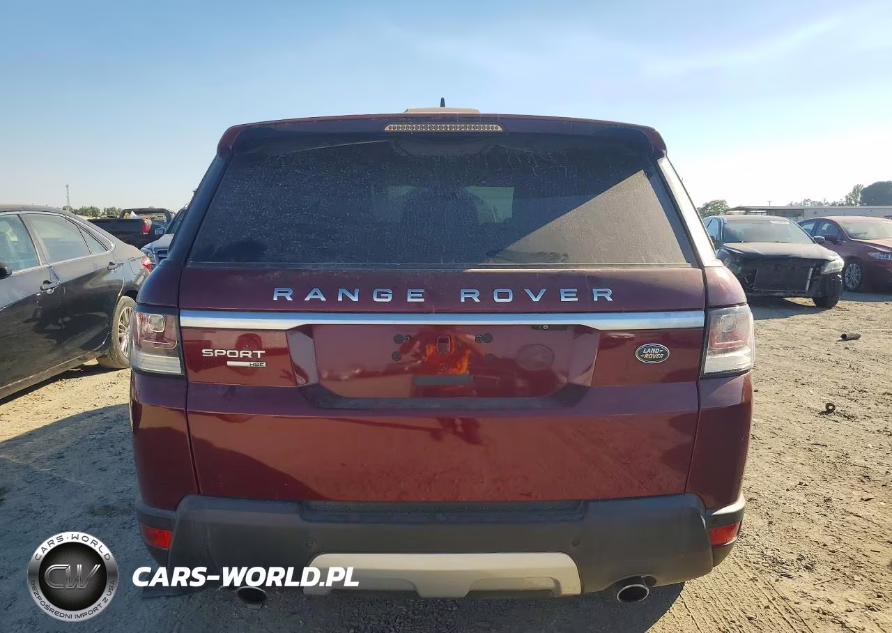 2016 Land Rover Range Rover Sport Hse VIN:SALWR2VF5GA643790 - 6