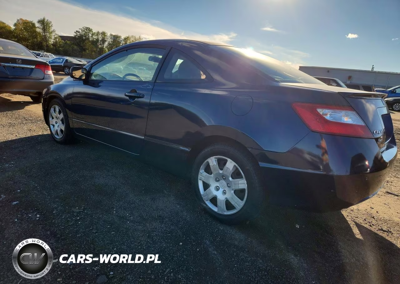 2008 Honda Civic Lx VIN:2HGFG12698H519344 - 2