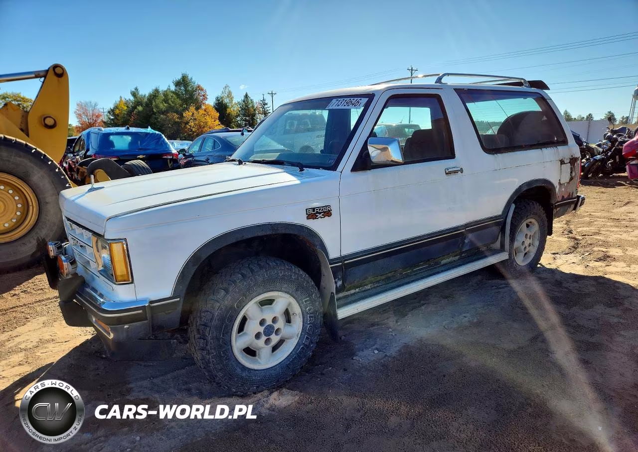 1984 Chevrolet Blazer S10 VIN:1G8CT18B1E0144125 - 1