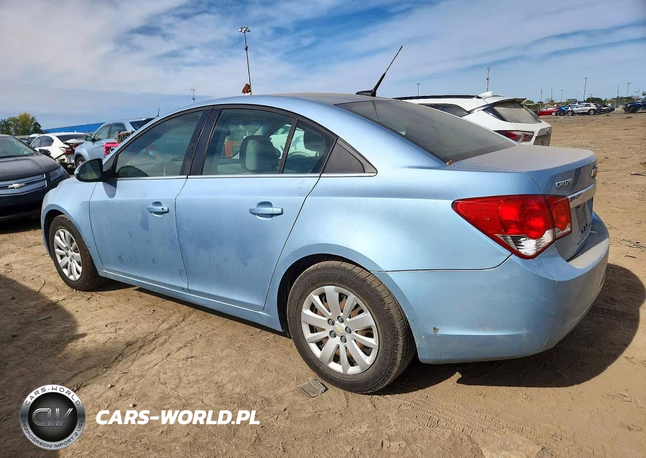2011 Chevrolet Cruze Lt VIN:1G1PF5S90B7226886 - 2