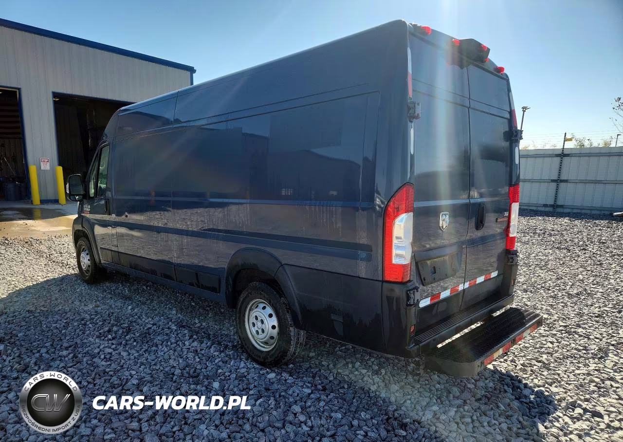 2021 Ram Promaster 3500 Delivery Van VIN:3C6FRVJG8ME503076 - 2