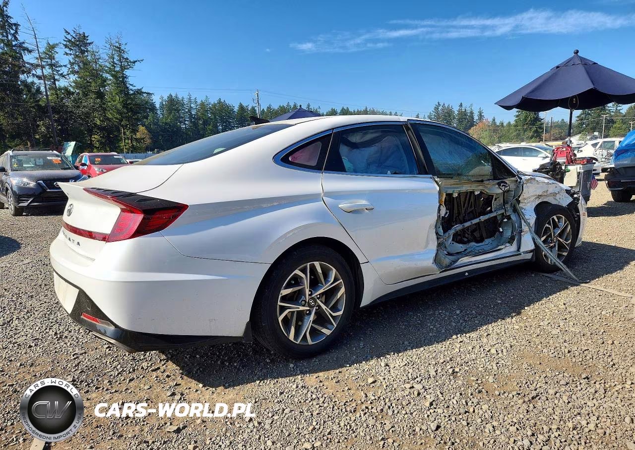 2022 Hyundai Sonata Sel VIN:KMHL64JA7NA235423 - 3