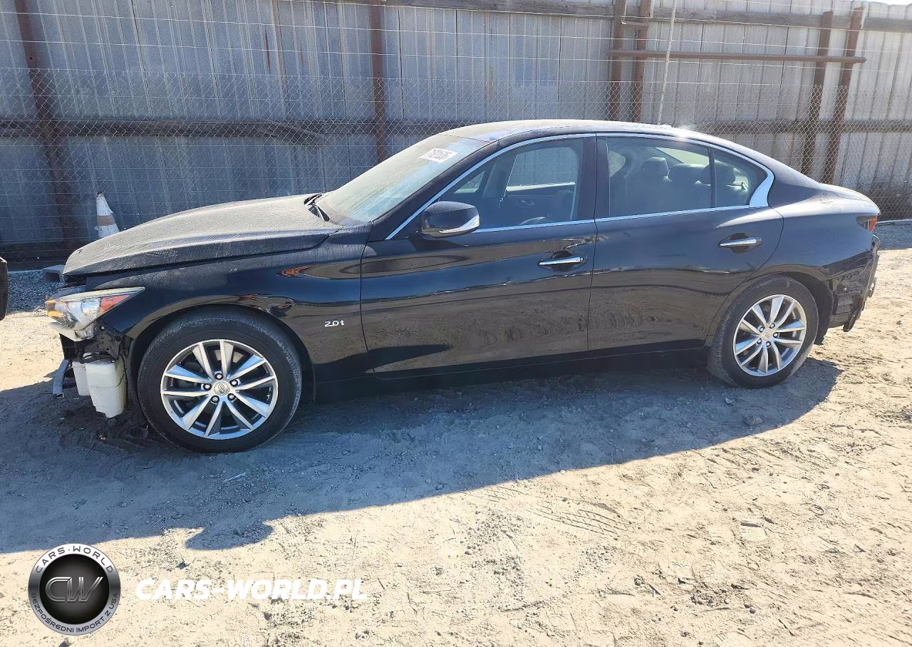 2017 Infiniti Q50 2.0T VIN:JN1CV7AP8HM641861 - 1