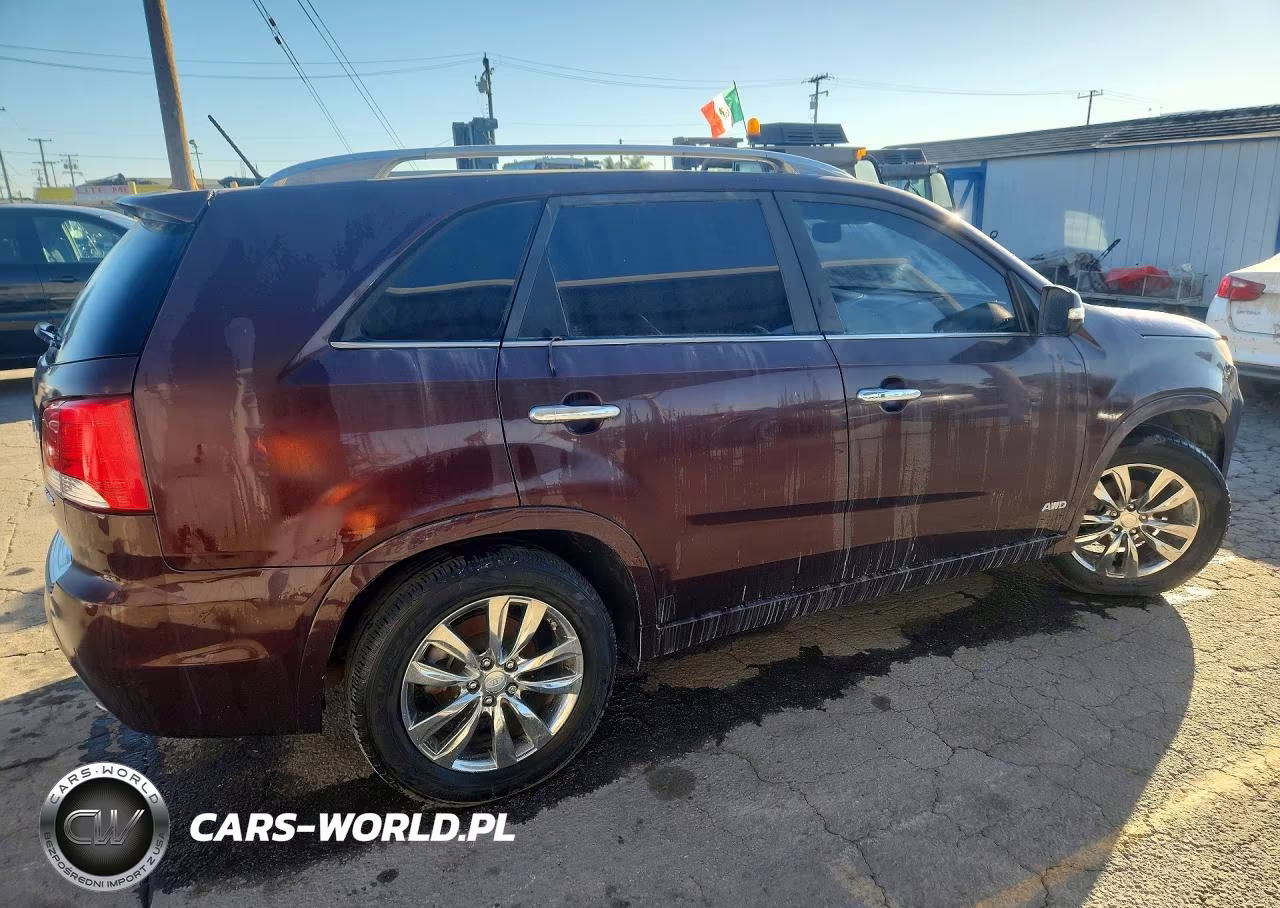 2012 Kia Sorento Sx VIN:5XYKWDA29CG279400 - 3