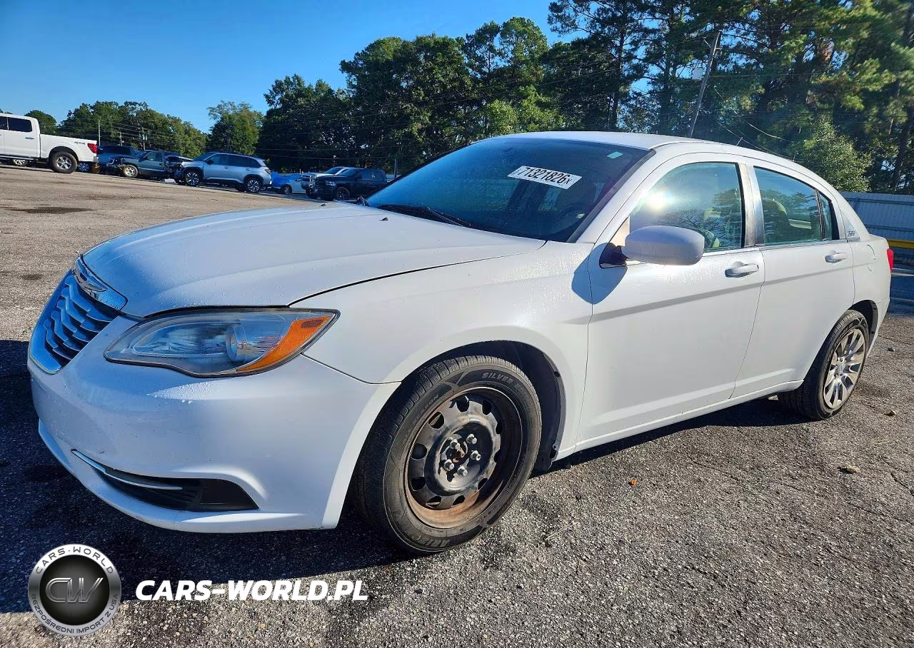2014 Chrysler 200 Lx VIN:1C3CCBAB9EN204908 - 1