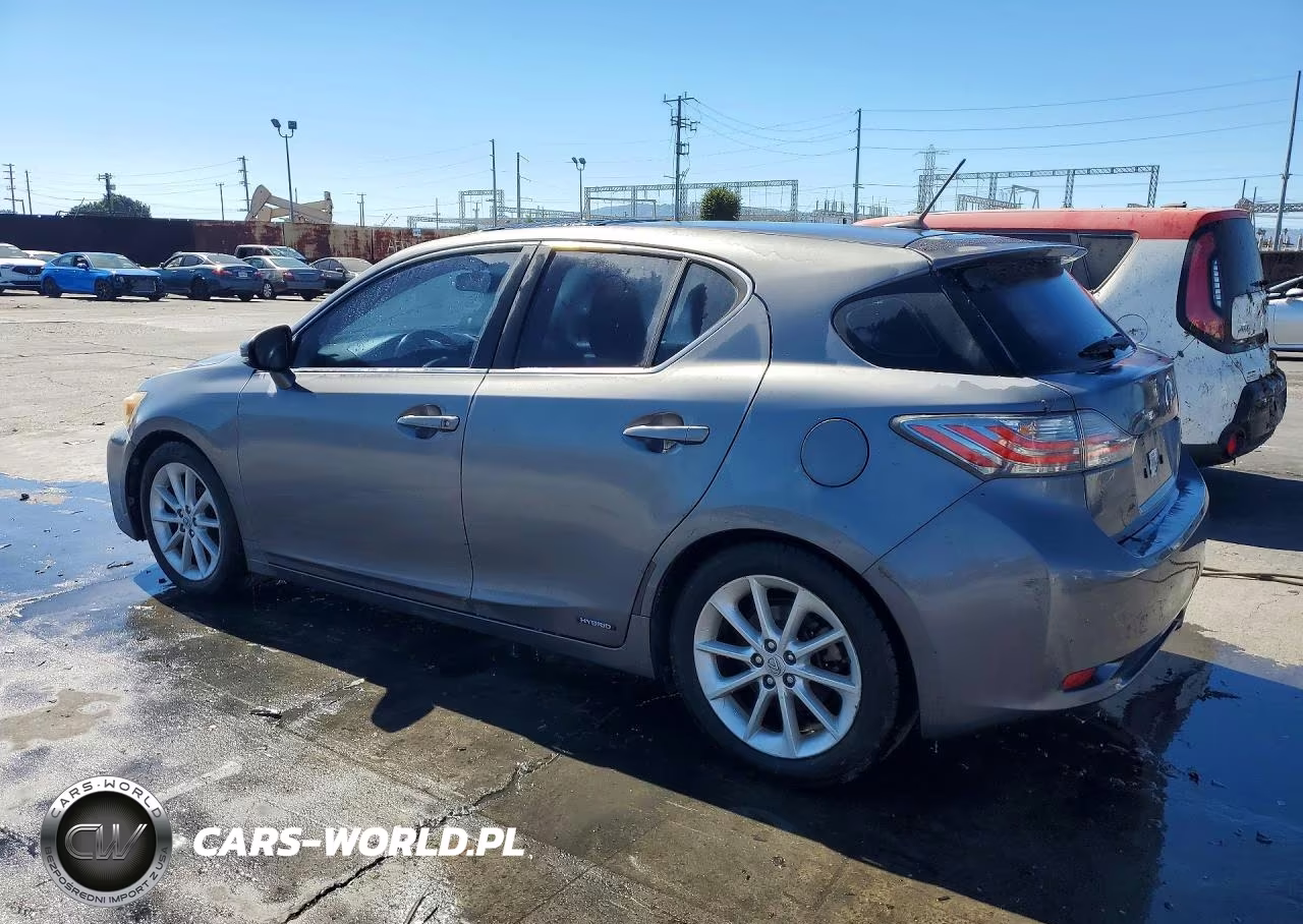 2012 Lexus Ct 200 VIN:JTHKD5BH9C2121100 - 2