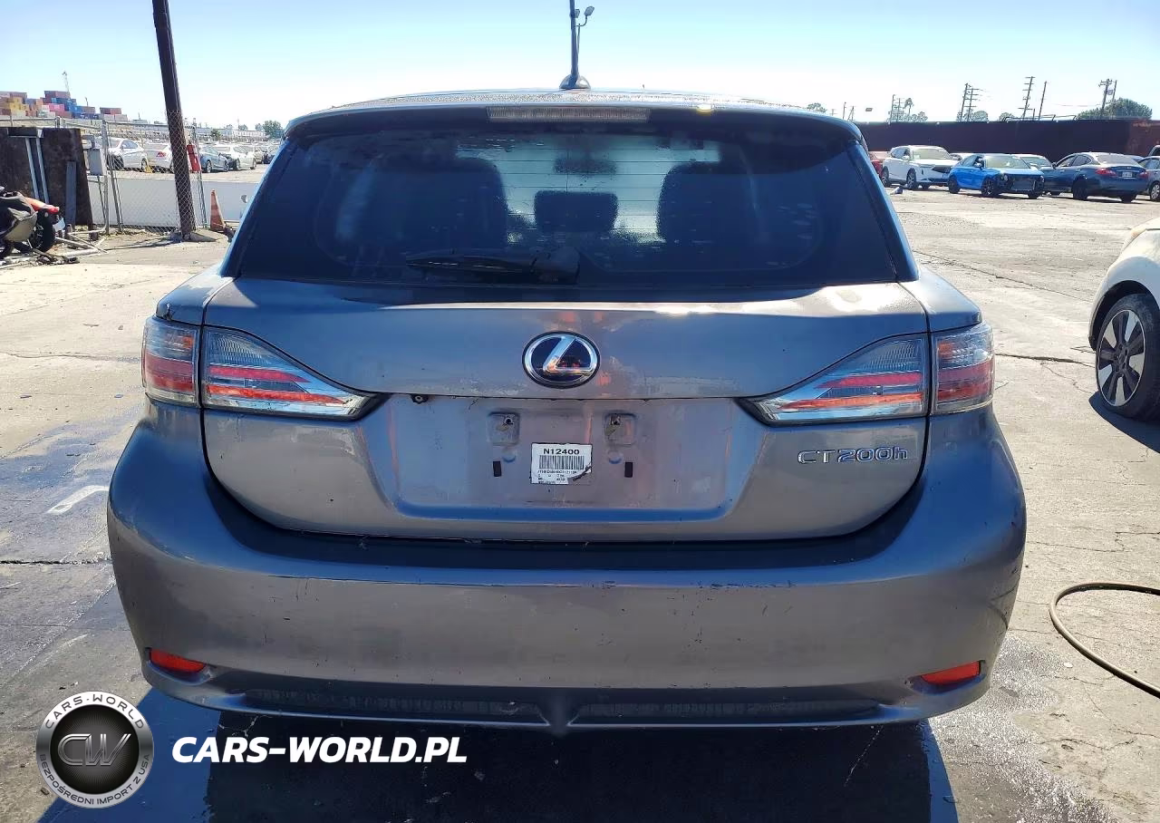 2012 Lexus Ct 200 VIN:JTHKD5BH9C2121100 - 6