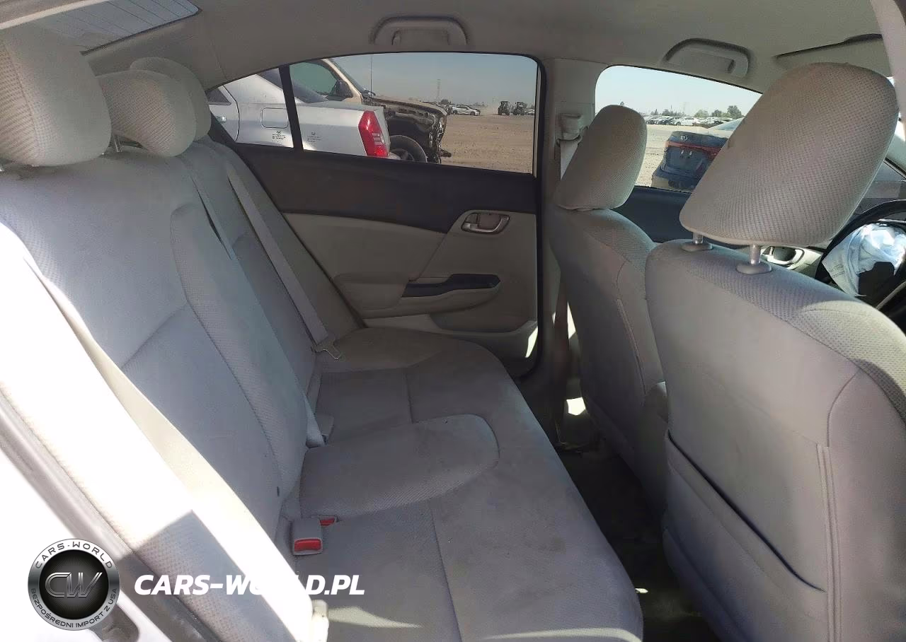 2012 Honda Civic Lx VIN:19XFB2F5XCE327455 - 10