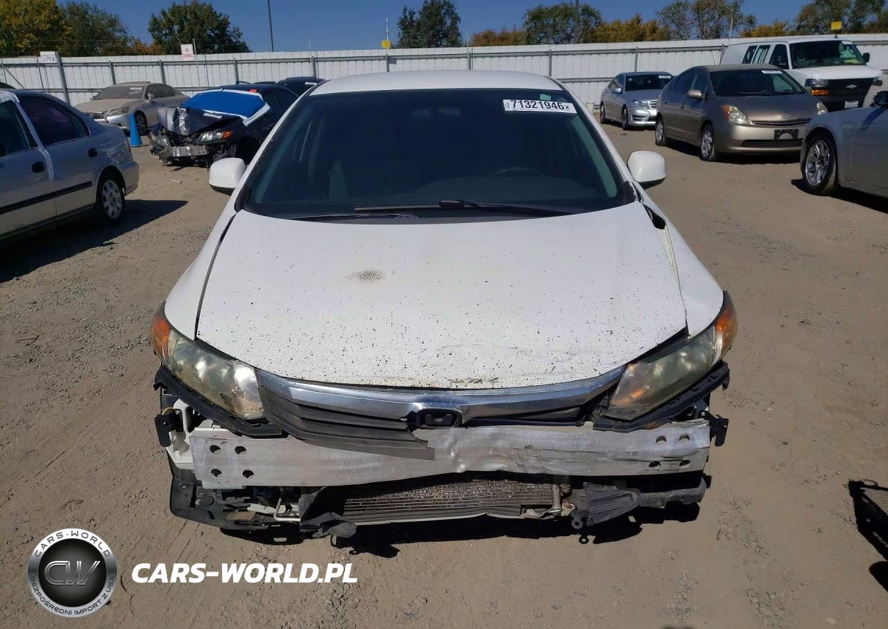 2012 Honda Civic Lx VIN:19XFB2F5XCE327455 - 5