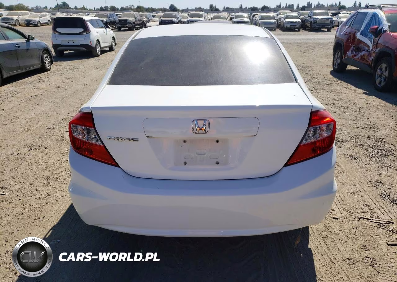 2012 Honda Civic Lx VIN:19XFB2F5XCE327455 - 6