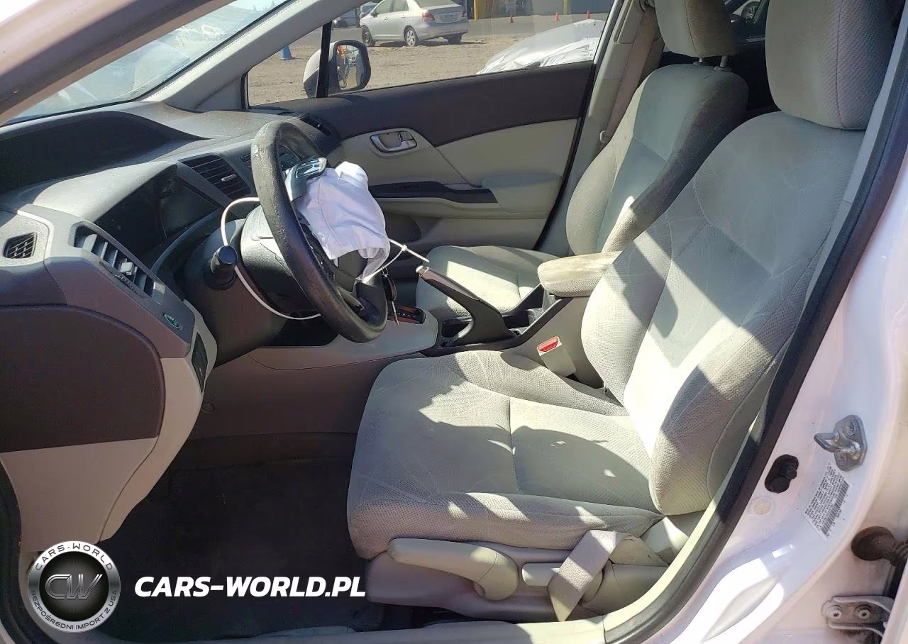 2012 Honda Civic Lx VIN:19XFB2F5XCE327455 - 7