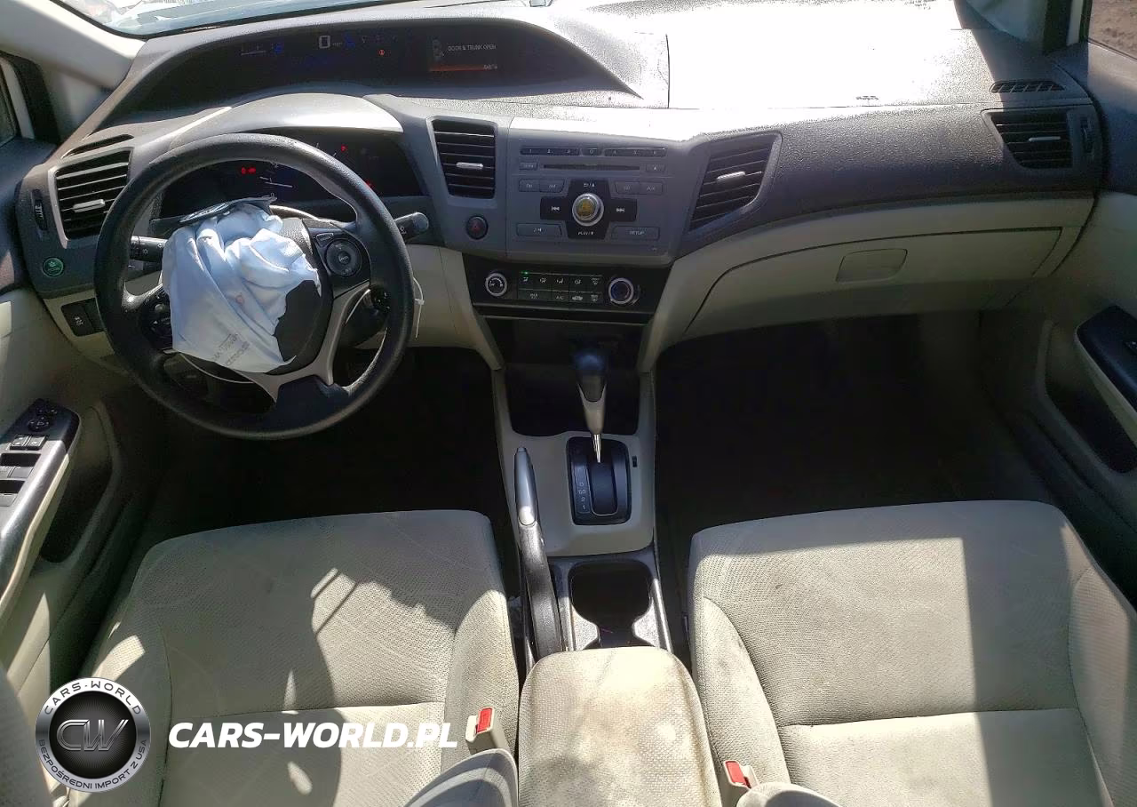 2012 Honda Civic Lx VIN:19XFB2F5XCE327455 - 8