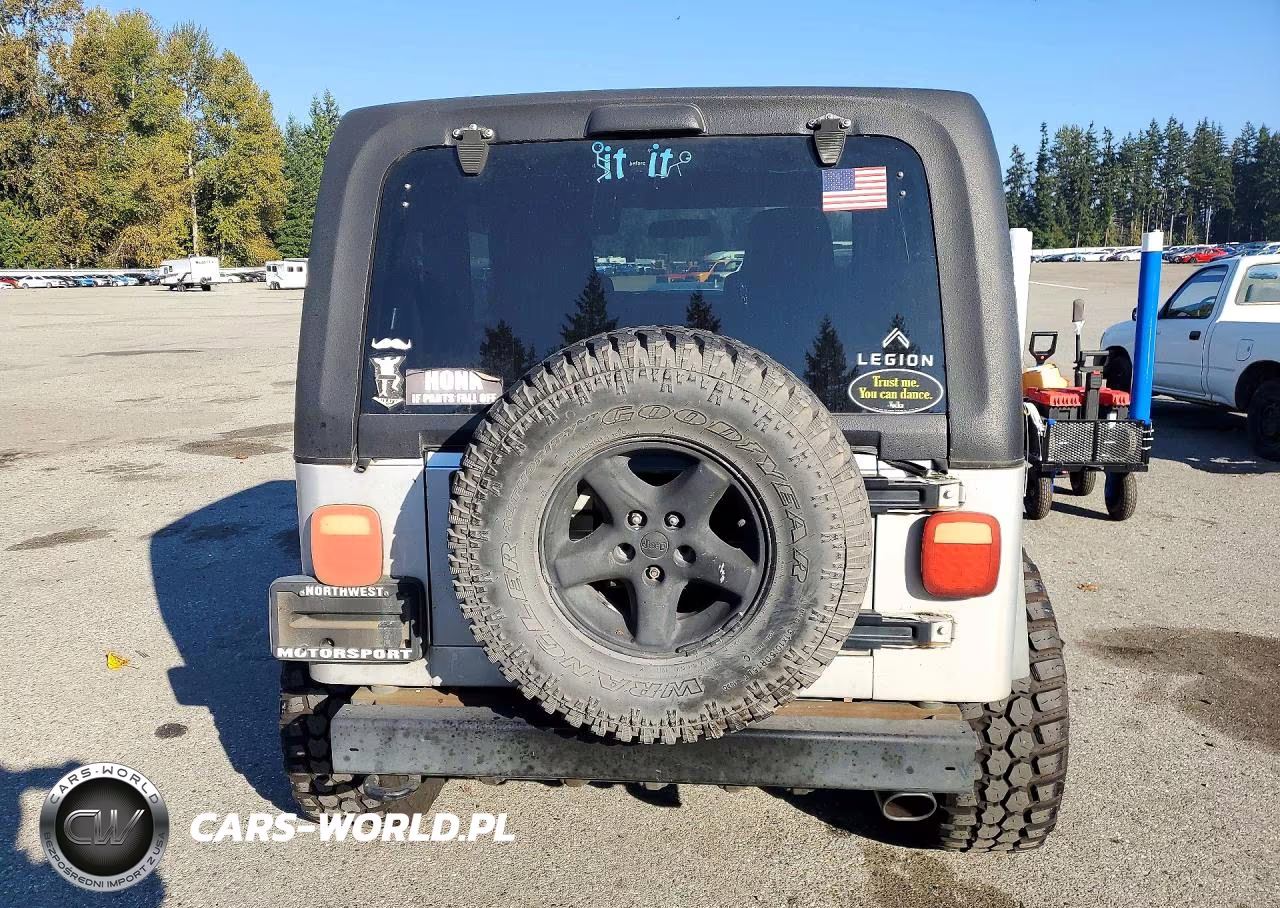 2005 Jeep Wrangler X VIN:1J4FA39S35P375371 - 6