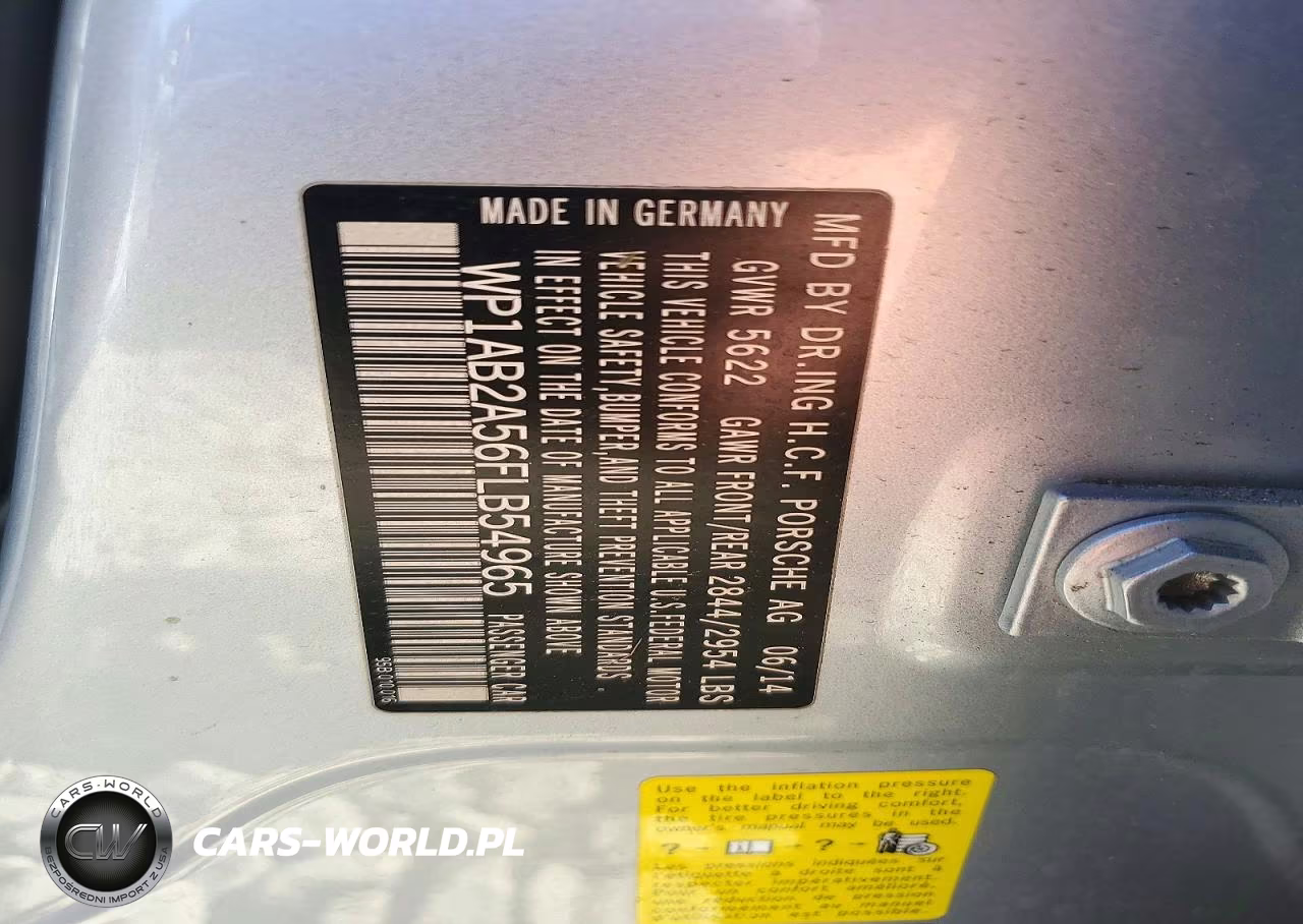2015 Porsche Macan S VIN:WP1AB2A56FLB54965 - 12