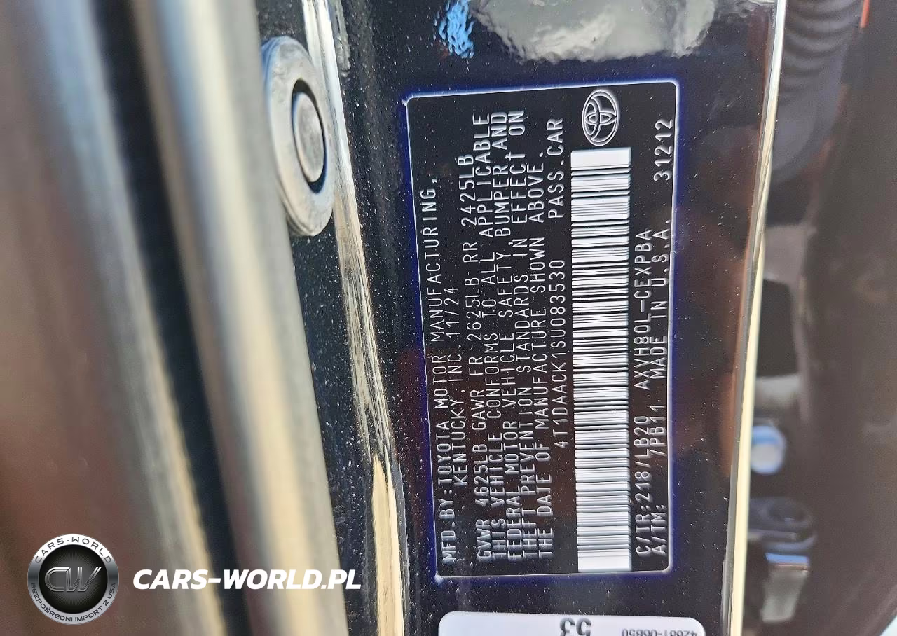 2025 Toyota Camry Xse VIN:4T1DAACK1SU083530 - 12