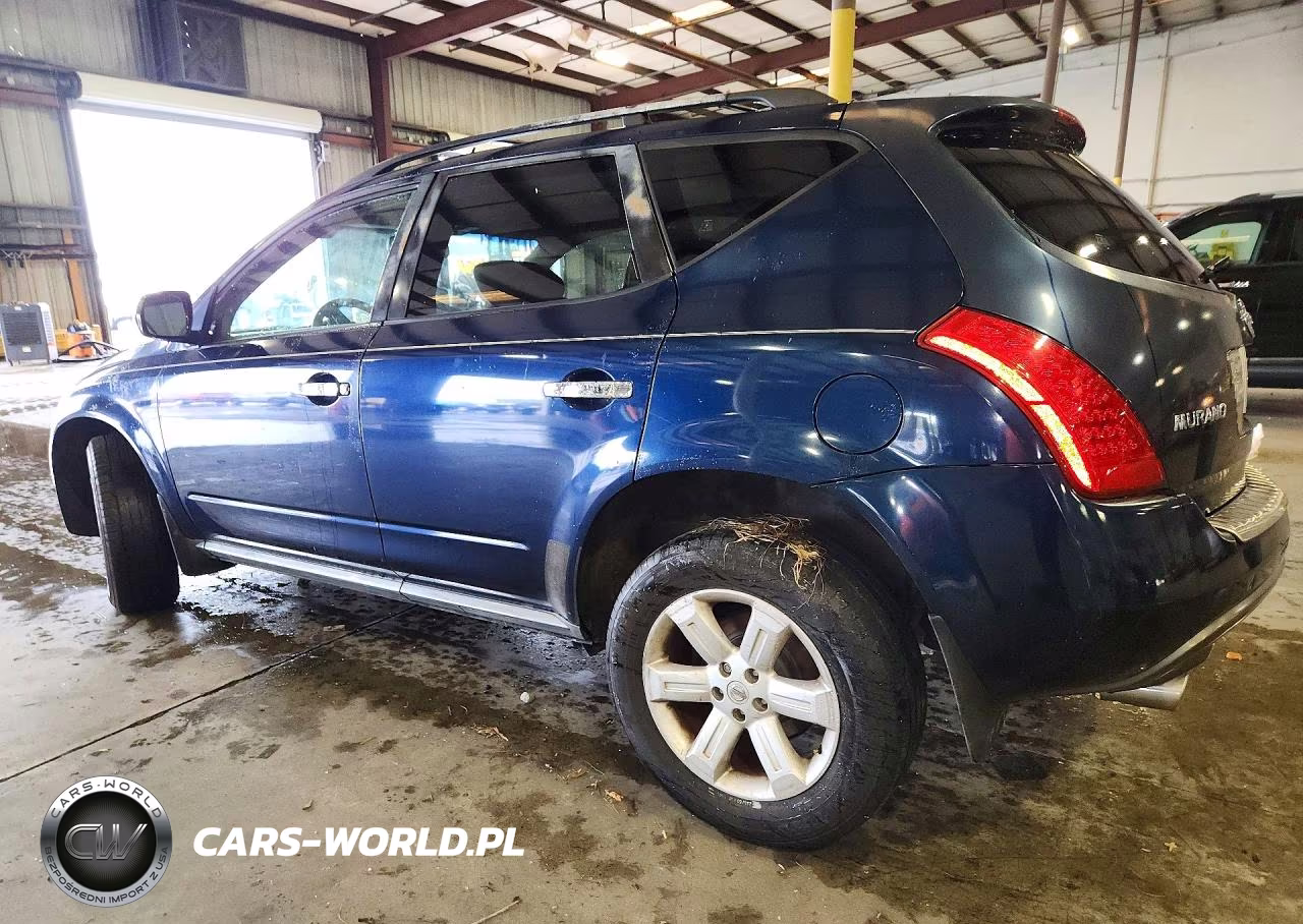 2006 Nissan Murano S VIN:JN8AZ08T36W423996 - 2