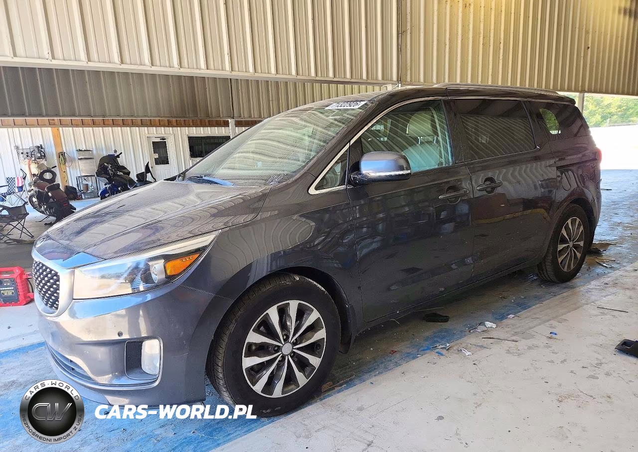 2018 Kia Sedona Sx VIN:KNDMC5C19J6377158 - 1
