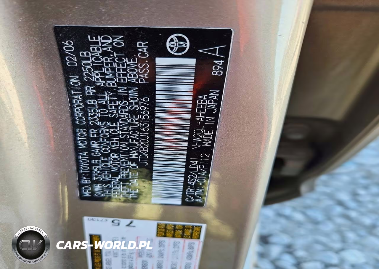 2006 Toyota Prius Base VIN:JTDKB20U163156976 - 13