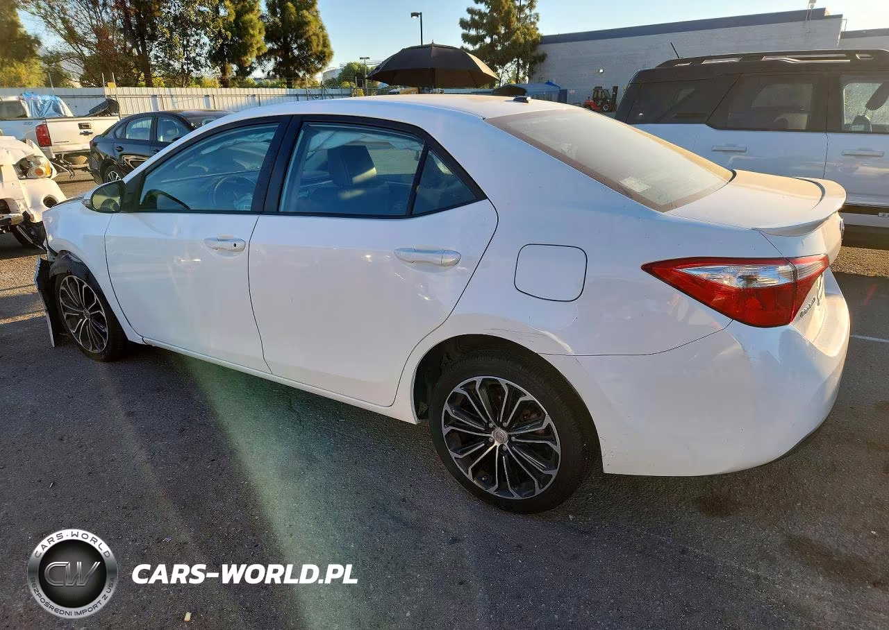 2016 Toyota Corolla S Plus VIN:5YFBURHE2GP401308 - 2