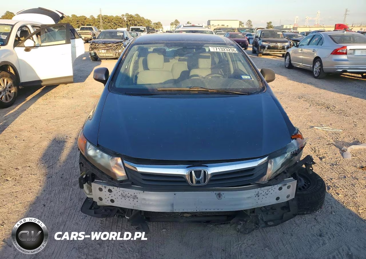 2012 Honda Civic Lx VIN:19XFB2F57CE380274 - 5